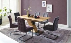 uno Polsterschwingstuhl Malta | Merlot (Weinrot) -Stuhle Geschaft 14305570 6 202012022236