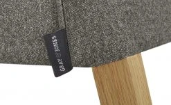 Gray & Jones Polsterstuhl Black Coast Two | Rücken mit Quernaht Darkbrown (Grau-Braun) -Stuhle Geschaft 14305671 8 202105252232