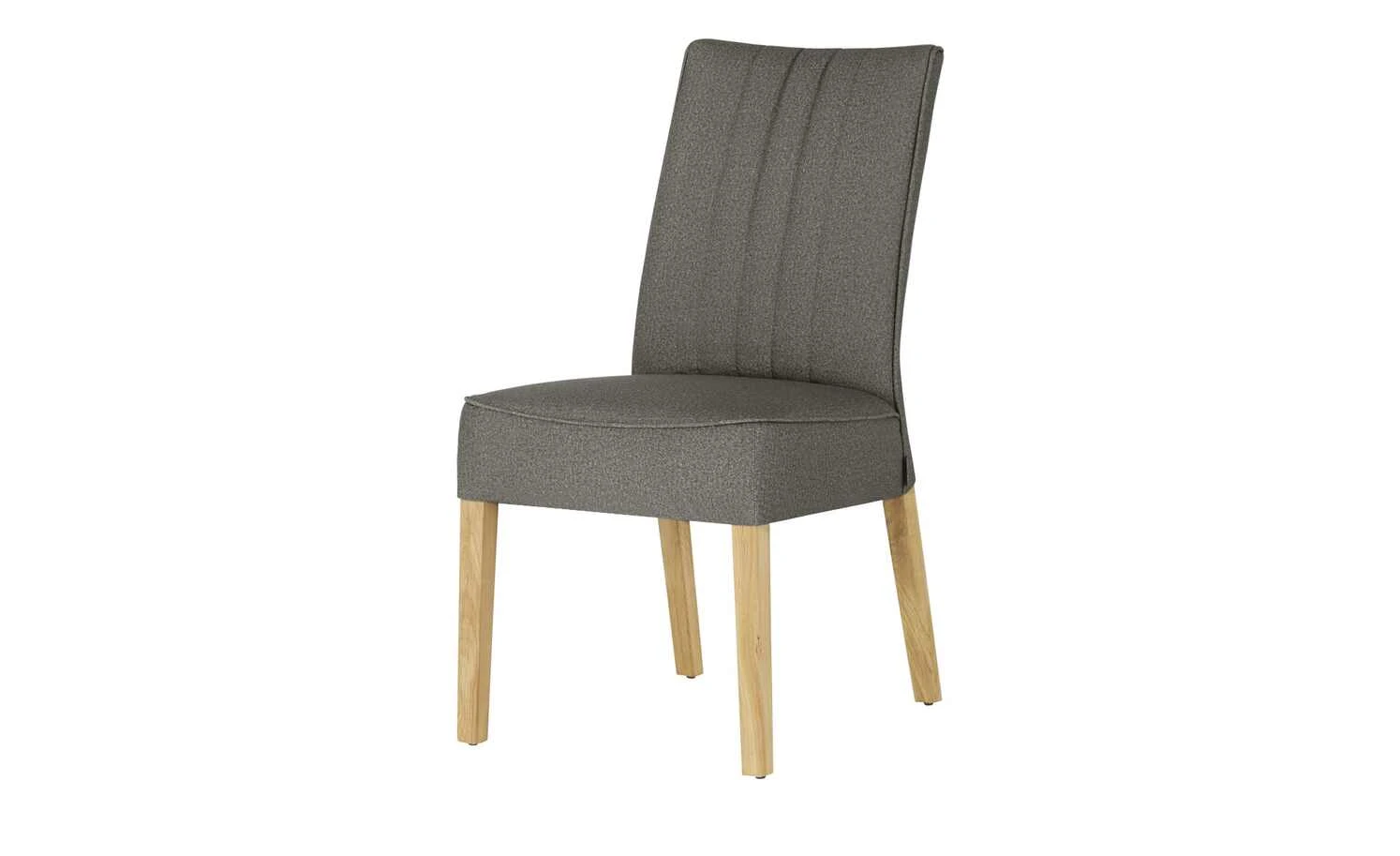 Gray & Jones Polsterstuhl Black Coast Two | Rücken mit Längsnähten Darkbrown (Grau-Braun) 4 Gray & Jones Polsterstuhl Black Coast Two | Rücken mit Längsnähten Darkbrown (Grau-Braun) – Bild 2