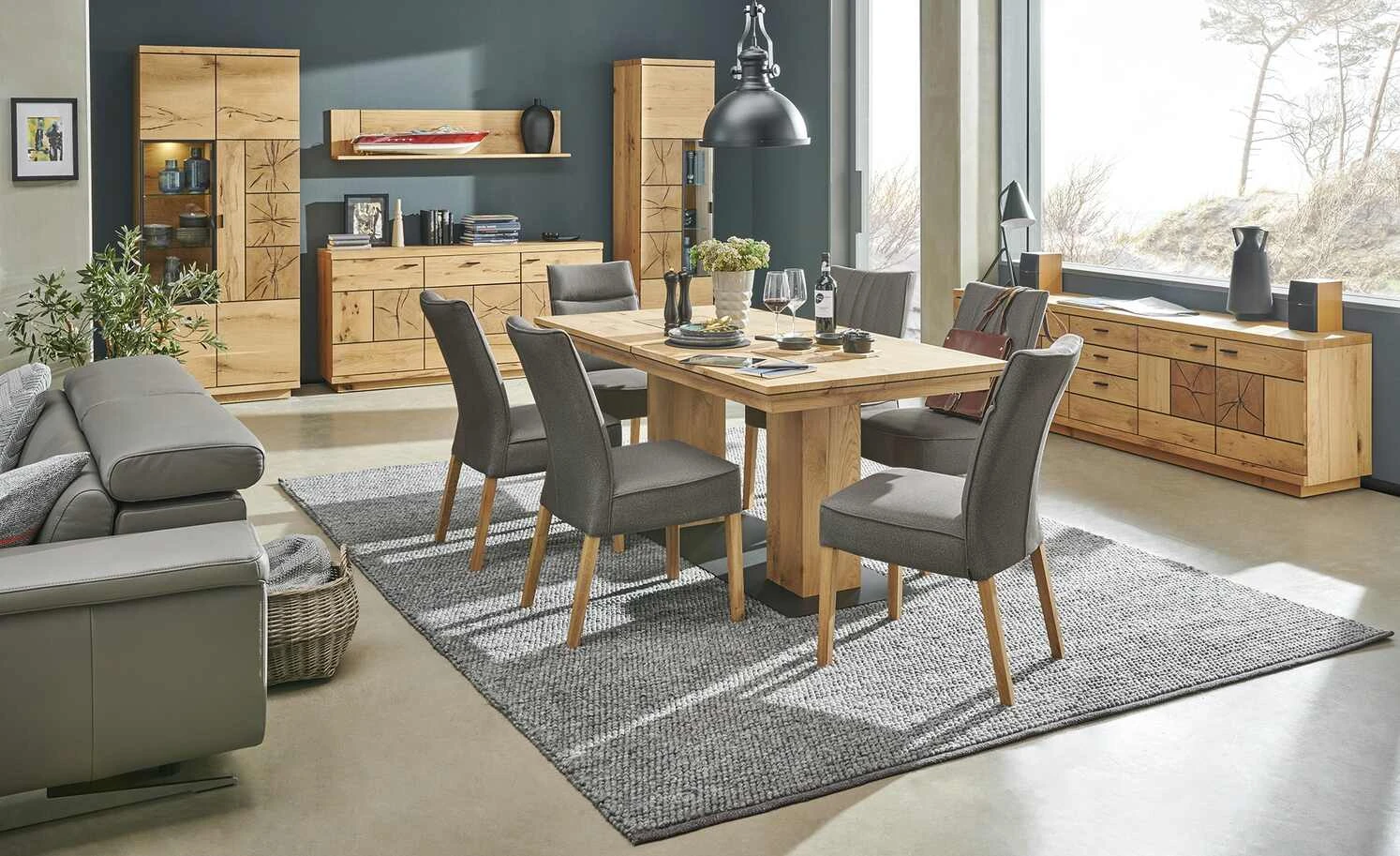 Gray & Jones Polsterstuhl Black Coast Two | Rücken mit Längsnähten Darkbrown (Grau-Braun) 3 Gray & Jones Polsterstuhl Black Coast Two | Rücken mit Längsnähten Darkbrown (Grau-Braun)