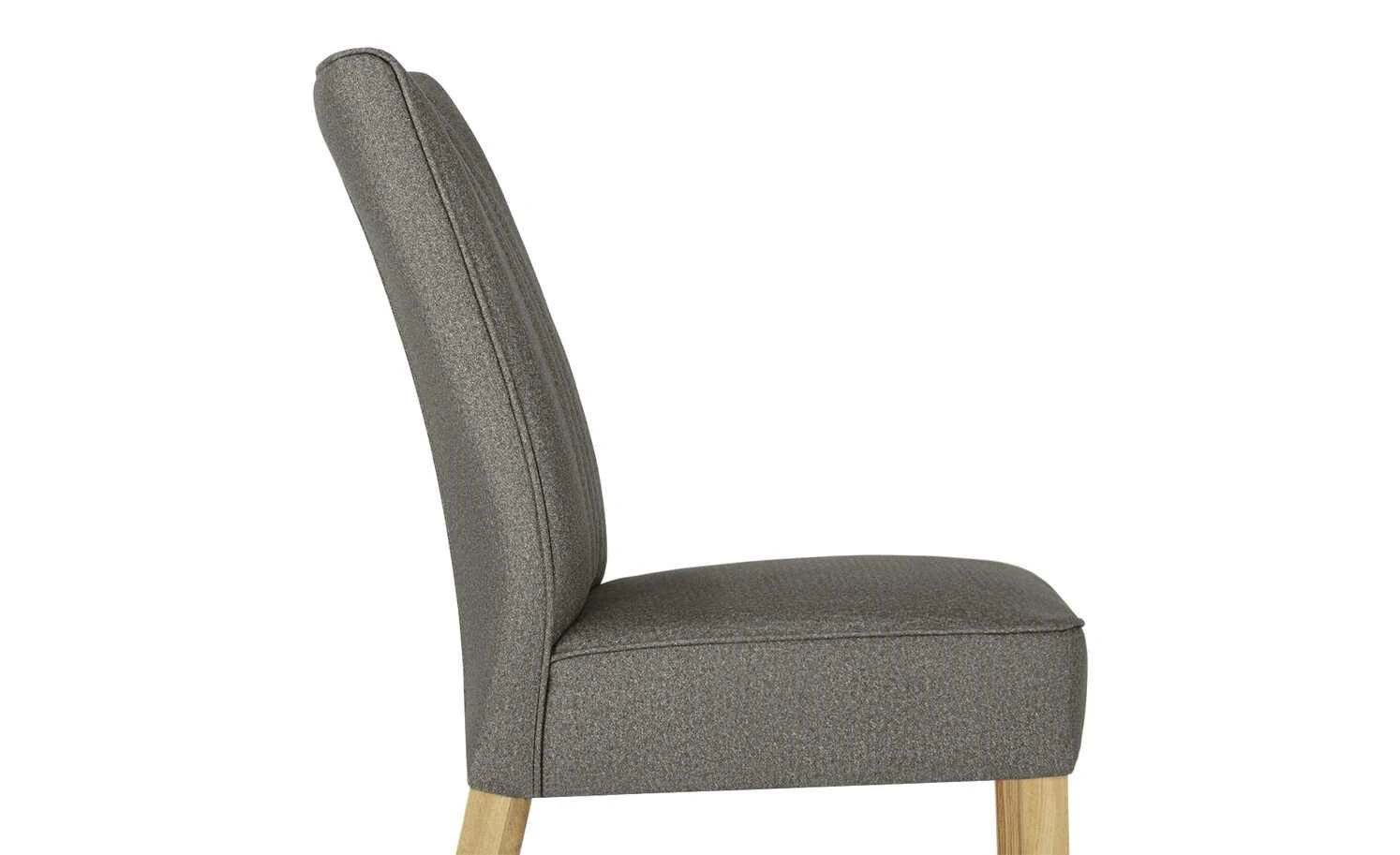 Gray & Jones Polsterstuhl Black Coast Two | Rücken mit Längsnähten Darkbrown (Grau-Braun) 9 Gray & Jones Polsterstuhl Black Coast Two | Rücken mit Längsnähten Darkbrown (Grau-Braun) – Bild 7