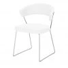 Connubia Kufenstuhl Leder New York | Schneeweiß 2 Connubia Kufenstuhl Leder New York | Schneeweiß -Stuhle Geschaft 14305787 4 202112022232