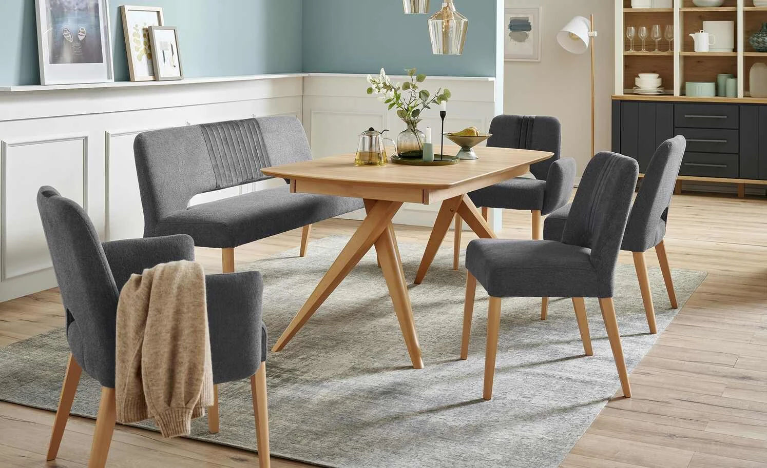 Woodford Polsterstuhl Ansgar | Eiffel Tower (Anthrazit) Ja Buche 3 Woodford Polsterstuhl Ansgar | Eiffel Tower (Anthrazit) Ja Buche