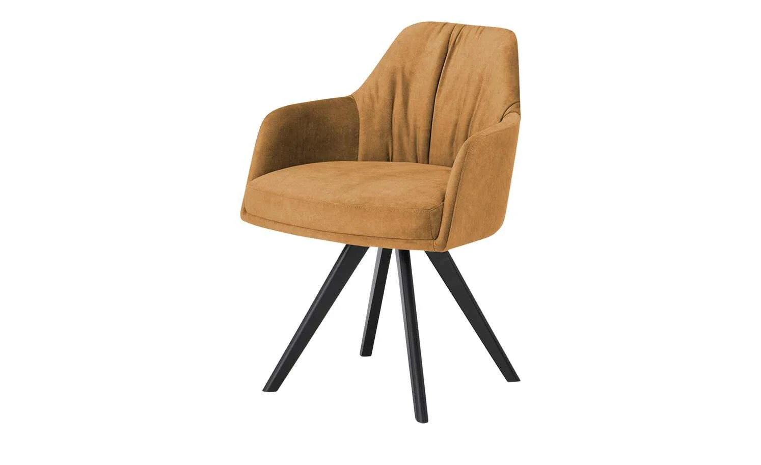 Woodford Polsterstuhl mit Armlehne Milan | Golden Orange (Cognac) Gurtfederung 3 Woodford Polsterstuhl mit Armlehne Milan | Golden Orange (Cognac) Gurtfederung