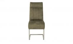 uno Freischwinger Alabria | Olive (Grün) Edelstahl -Stuhle Geschaft 14305976 4 202102251236