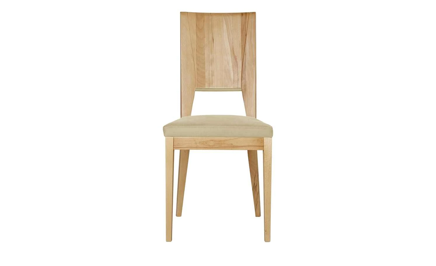 Wohnwert Holzstuhl gepolstert Alvar | Beige 9 Wohnwert Holzstuhl gepolstert Alvar | Beige – Bild 7