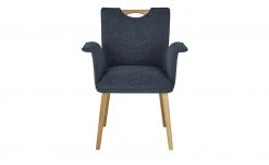 Wohnwert Polsterstuhl mit Armlehne Scandio | Blau -Stuhle Geschaft 14306256 1 202011302238