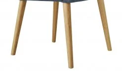 Wohnwert Polsterstuhl mit Armlehne Scandio | Blau -Stuhle Geschaft 14306256 7 202011302238