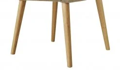 Wohnwert Polsterstuhl mit Armlehne Scandio | Hellbraun -Stuhle Geschaft 14306258 5 202011302238