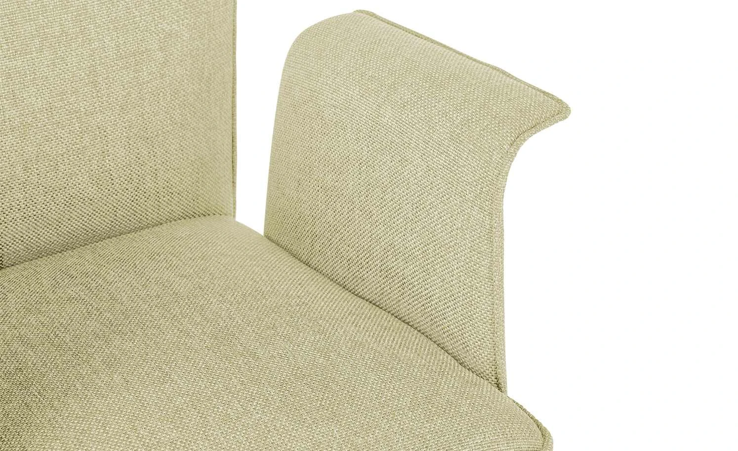 Wohnwert Polsterstuhl mit Armlehne Scandio | Sand (Creme) 9 Wohnwert Polsterstuhl mit Armlehne Scandio | Sand (Creme) – Bild 7