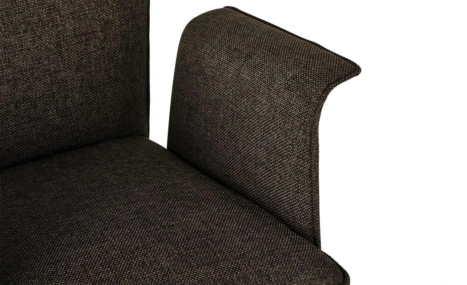 Wohnwert Polsterstuhl mit Armlehne Scandio | Schoko (Dunkelbraun) 6 Wohnwert Polsterstuhl mit Armlehne Scandio | Schoko (Dunkelbraun) – Bild 4