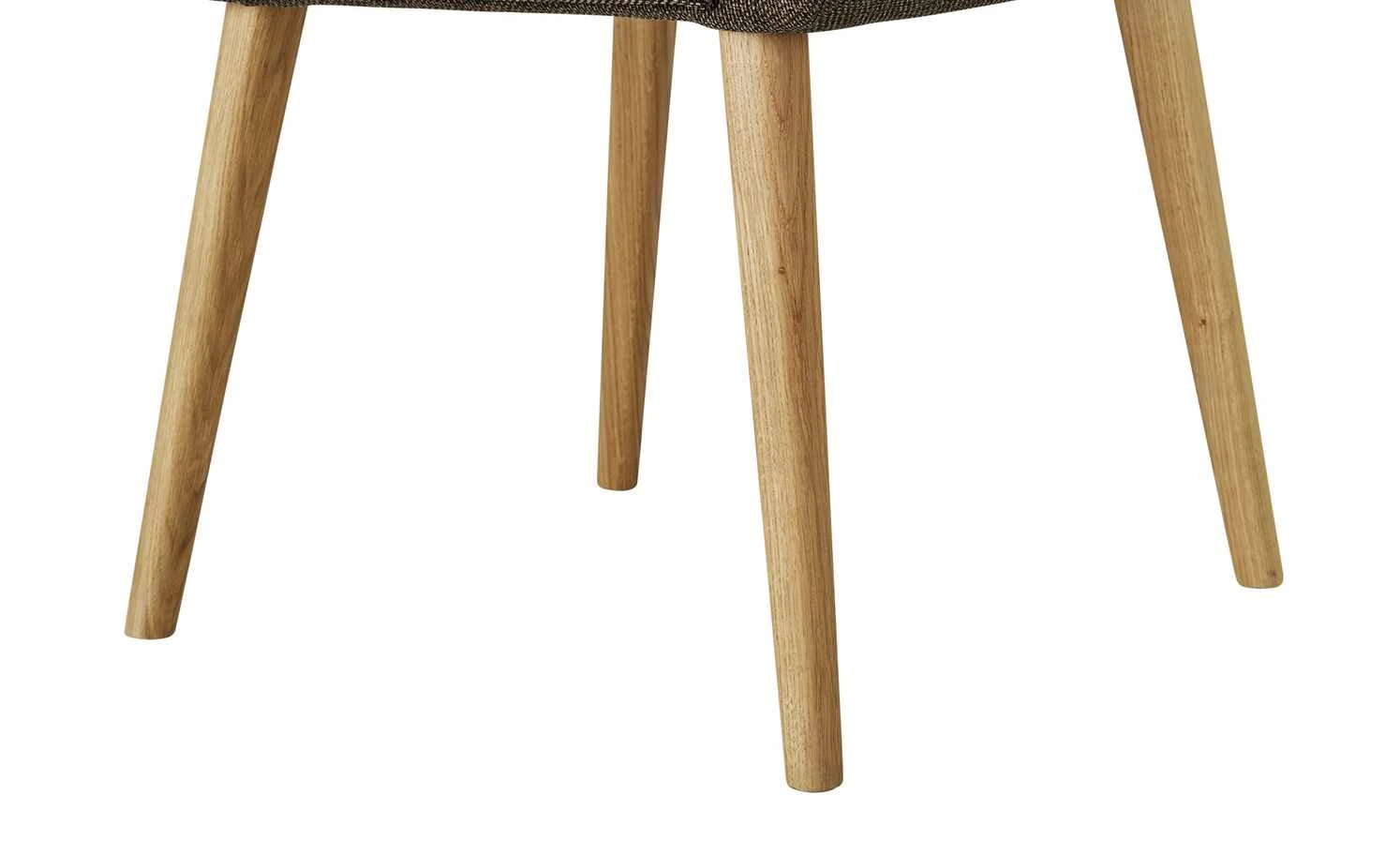 Wohnwert Polsterstuhl mit Armlehne Scandio | Schoko (Dunkelbraun) 7 Wohnwert Polsterstuhl mit Armlehne Scandio | Schoko (Dunkelbraun) – Bild 5