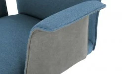 Wohnwert Polsterstuhl mit Armlehne Scandio | Ocean (Blau) / Grau -Stuhle Geschaft 14306262 4 202011302238