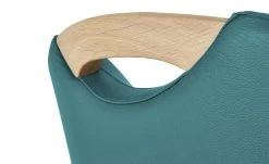 Wohnwert Leder-Schwingstuhl Jalto | Turquoise (Blau) Ja -Stuhle Geschaft 14306270 6 202009282338