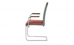 Wohnwert Freischwinger Mero | Rostrot / Grau Ja -Stuhle Geschaft 14306331 7 202011272239