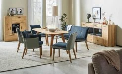 Woodford Polsterstuhl Sunna | Kombi Blue (Blau / Grau) Nein