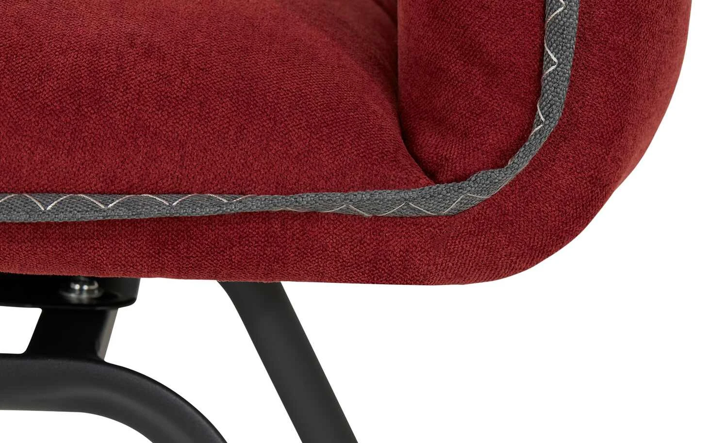 uno Polsterstuhl drehbar Josua | Rot 7 uno Polsterstuhl drehbar Josua | Rot – Bild 5