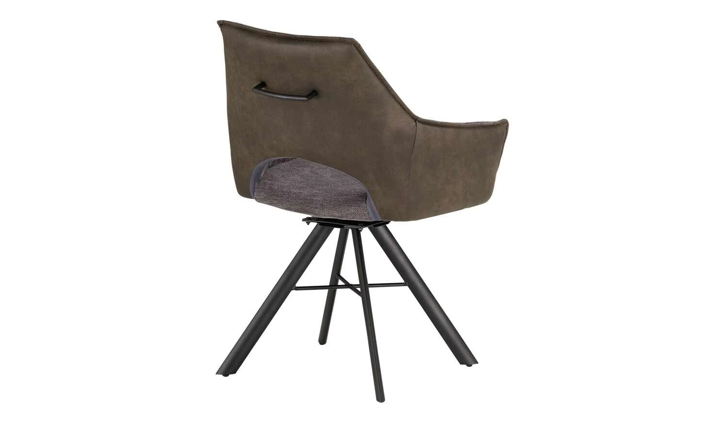 uno Polster-Schalenstuhl Jola | Anthrazit / Dunkelgrau 6 uno Polster-Schalenstuhl Jola | Anthrazit / Dunkelgrau – Bild 4