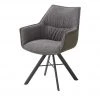 uno Armlehn-Polsterstuhl drehbar Jonny | Anthrazit -Stuhle Geschaft 14306787 10 202103292234