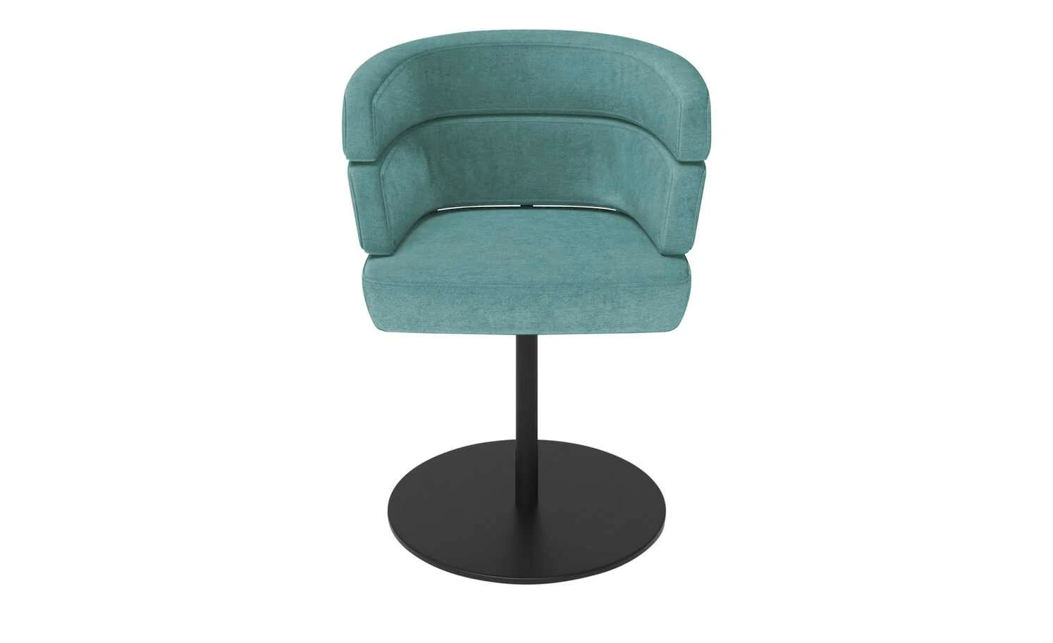 JOOP! Polster-Drehsessel Curves | Petrol Drehstuhl 6 JOOP! Polster-Drehsessel Curves | Petrol Drehstuhl – Bild 4