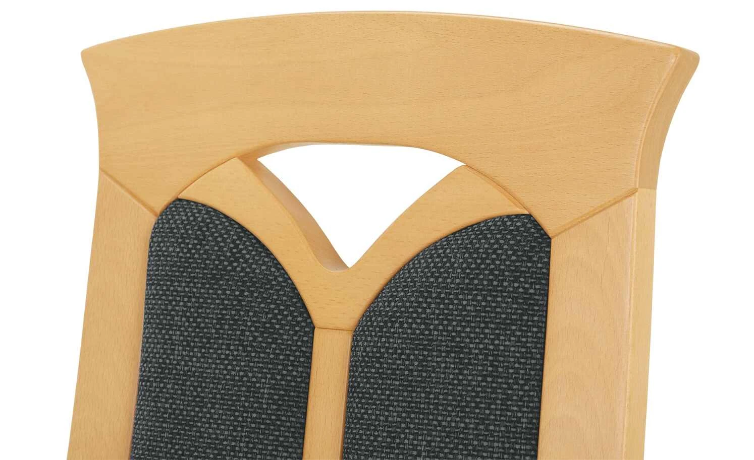 Polsterstuhl Cristal | Moor (Blau-Braun) 4 Polsterstuhl Cristal | Moor (Blau-Braun) – Bild 2