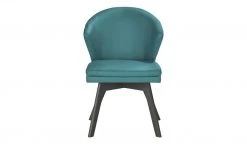 Berger & Rath Leder-Polsterstuhl Arcu | Turquise (Türkis) Anthrazit -Stuhle Geschaft 14307144 3 202101262258