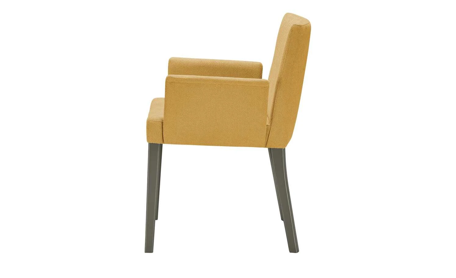 Berger & Rath Polsterstuhl Certo | Gelb Londra (Hellgrau) Ja 4 Berger & Rath Polsterstuhl Certo | Gelb Londra (Hellgrau) Ja – Bild 2