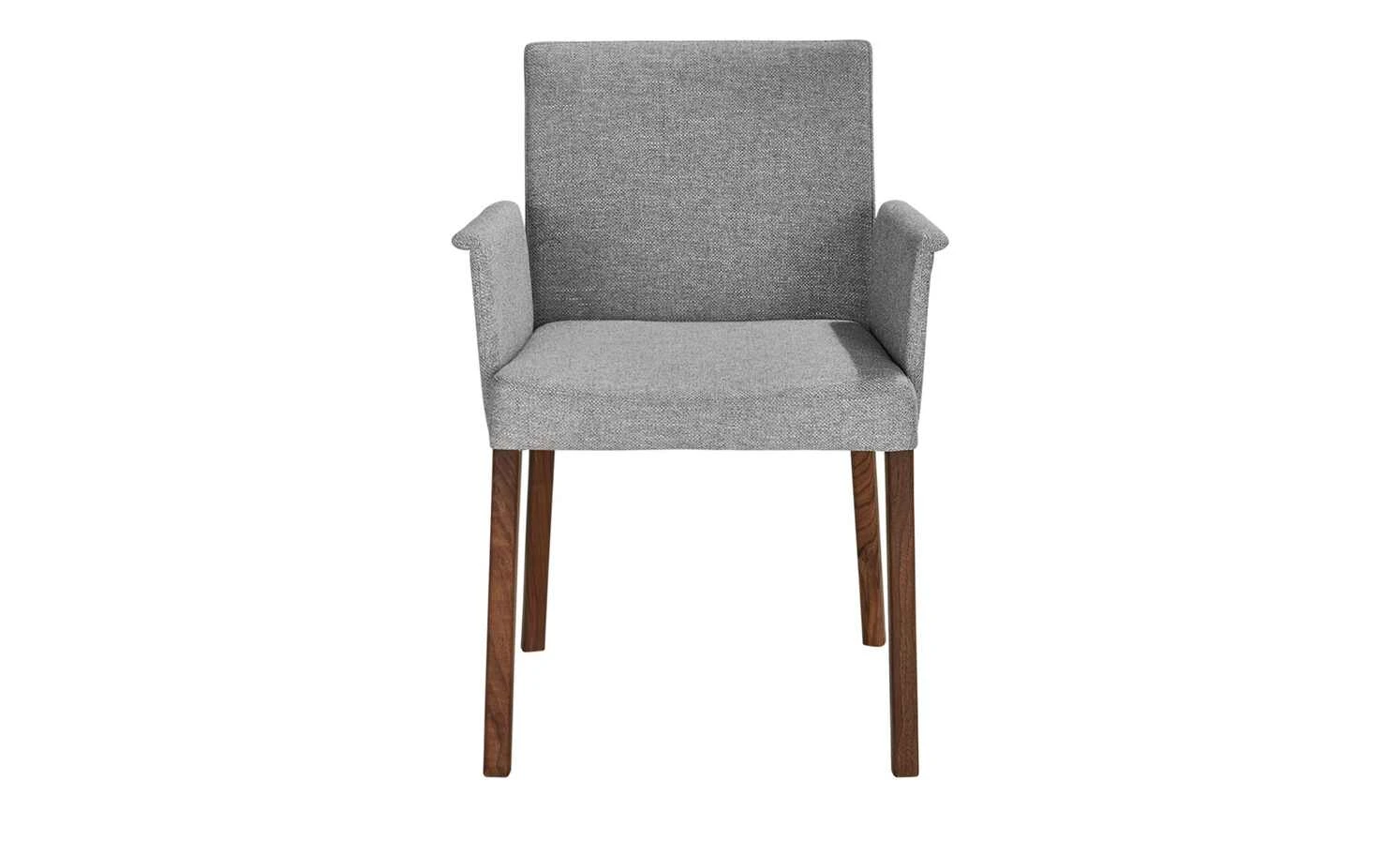 Berger & Rath Polsterstuhl mit Armlehne Certo | Grau 8 Berger & Rath Polsterstuhl mit Armlehne Certo | Grau – Bild 6