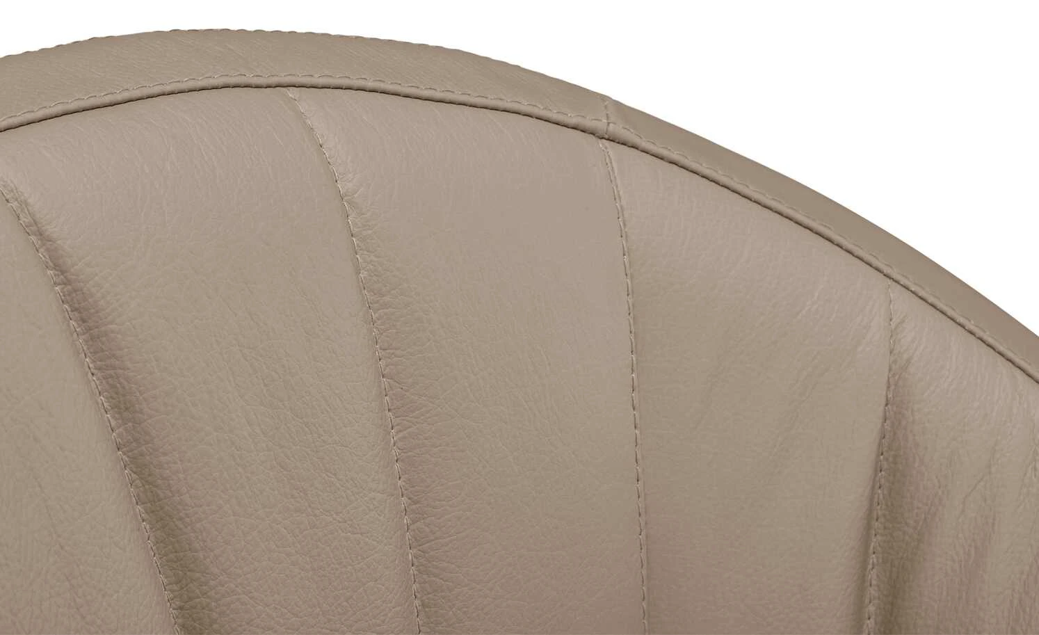 Berger & Rath Kufenstuhl Leder Lanx | Dunkelbeige 10 Berger & Rath Kufenstuhl Leder Lanx | Dunkelbeige – Bild 8