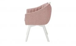 Berger & Rath Polsterstuhl mit Armlehne Lanx | Salmon (Rot) Cremeweiß -Stuhle Geschaft 14307350 1 202102152236