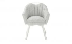 Berger & Rath Polsterstuhl mit Armlehne Lanx | Silver (Hellgrau) Cremeweiß -Stuhle Geschaft 14307352 2 202102152236