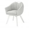 Berger & Rath Polsterstuhl mit Armlehne Lanx | Silver (Hellgrau) Cremeweiß -Stuhle Geschaft 14307352 7 202102152236