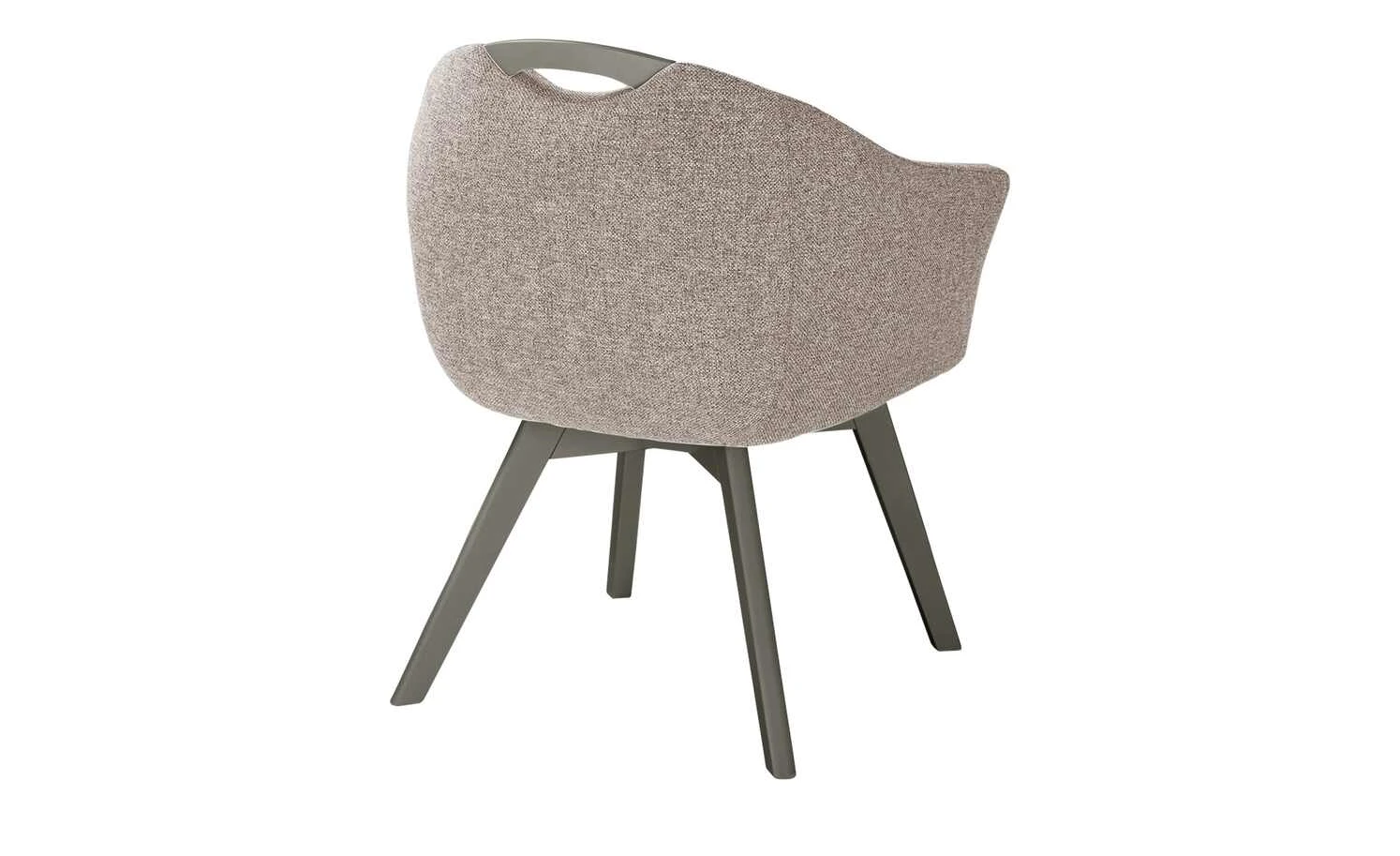 Berger & Rath Polsterstuhl mit Armlehne Lanx | Hellbraun Londra (Hellgrau) 8 Berger & Rath Polsterstuhl mit Armlehne Lanx | Hellbraun Londra (Hellgrau) – Bild 6