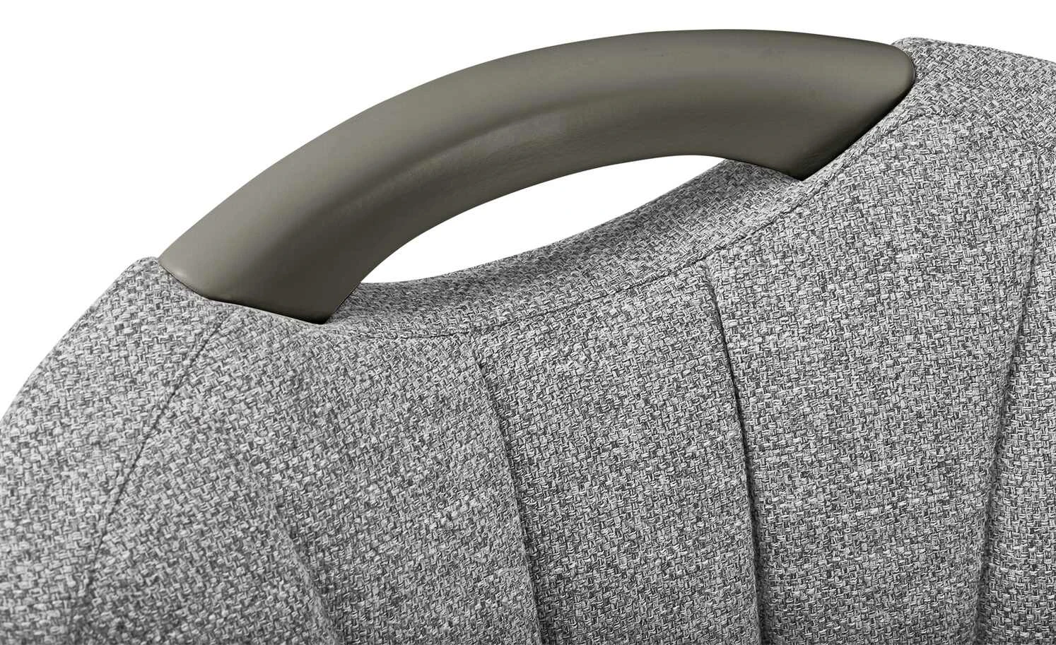 Berger & Rath Polsterstuhl mit Armlehne Lanx | Grau Londra (Hellgrau) 7 Berger & Rath Polsterstuhl mit Armlehne Lanx | Grau Londra (Hellgrau) – Bild 5