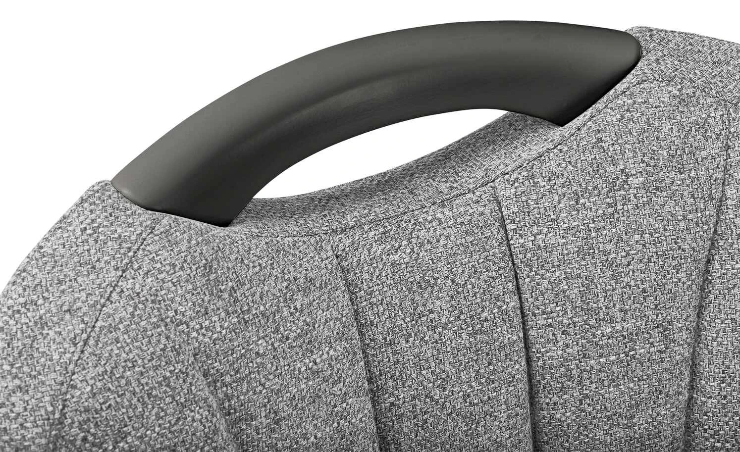 Berger & Rath Polsterstuhl mit Armlehne Lanx | Grau Anthrazit 4 Berger & Rath Polsterstuhl mit Armlehne Lanx | Grau Anthrazit – Bild 2