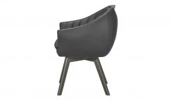 Berger & Rath Polsterstuhl mit Armlehne Lanx | Grau Londra (Hellgrau) -Stuhle Geschaft 14307367 7 202102152236