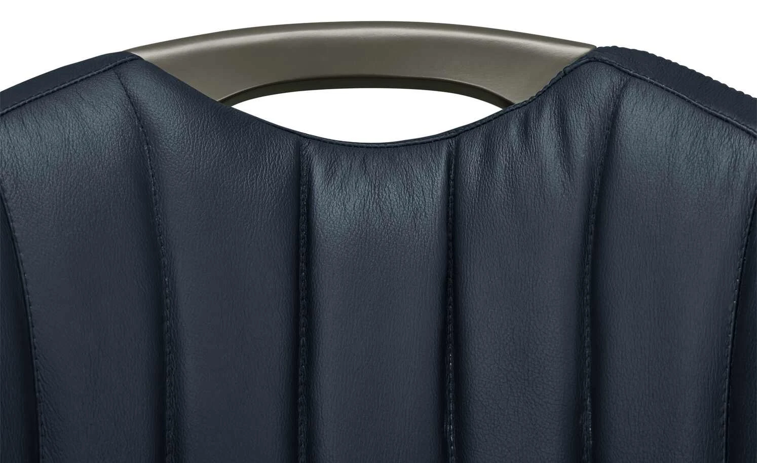 Berger & Rath Polsterstuhl mit Armlehne Lanx | Marine (Blau) Londra (Hellgrau) 6 Berger & Rath Polsterstuhl mit Armlehne Lanx | Marine (Blau) Londra (Hellgrau) – Bild 4