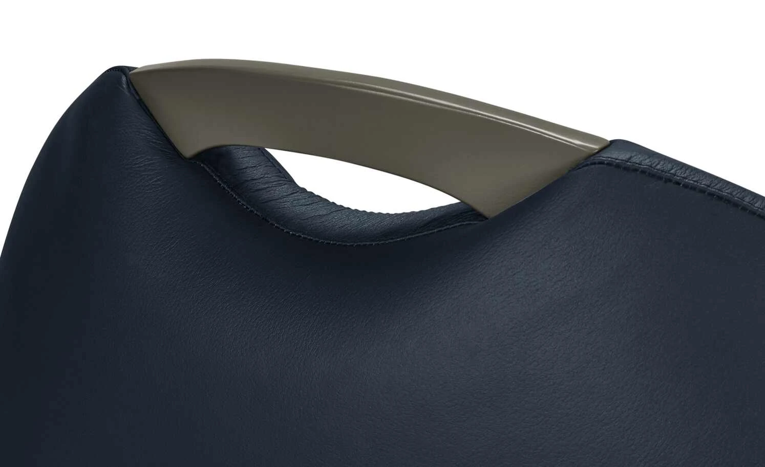 Berger & Rath Polsterstuhl mit Armlehne Lanx | Marine (Blau) Londra (Hellgrau) 7 Berger & Rath Polsterstuhl mit Armlehne Lanx | Marine (Blau) Londra (Hellgrau) – Bild 5