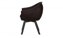 Berger & Rath Polsterstuhl mit Armlehne Lanx | Moor (Braun) Anthrazit -Stuhle Geschaft 14307379 7 202102152236