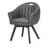 Berger & Rath Polsterstuhl mit Armlehne Lanx | Grau Anthrazit -Stuhle Geschaft 14307381 6 202102152236