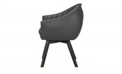 Berger & Rath Polsterstuhl mit Armlehne Lanx | Grau Anthrazit -Stuhle Geschaft 14307381 7 202102152236