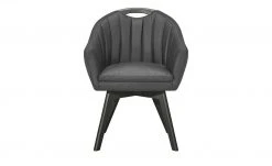 Berger & Rath Polsterstuhl mit Armlehne Lanx | Grau Anthrazit -Stuhle Geschaft 14307381 9 202102152236