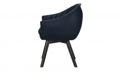 Berger & Rath Polsterstuhl mit Armlehne Lanx | Marine (Blau) Anthrazit -Stuhle Geschaft 14307382 2 202102152236