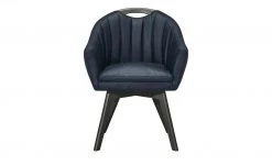 Berger & Rath Polsterstuhl mit Armlehne Lanx | Marine (Blau) Anthrazit -Stuhle Geschaft 14307382 3 202102152236