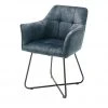 Polsterstuhl mit Armlehne Anna | Petrol 1 Polsterstuhl mit Armlehne Anna | Petrol -Stuhle Geschaft 14307446 4 202101082255