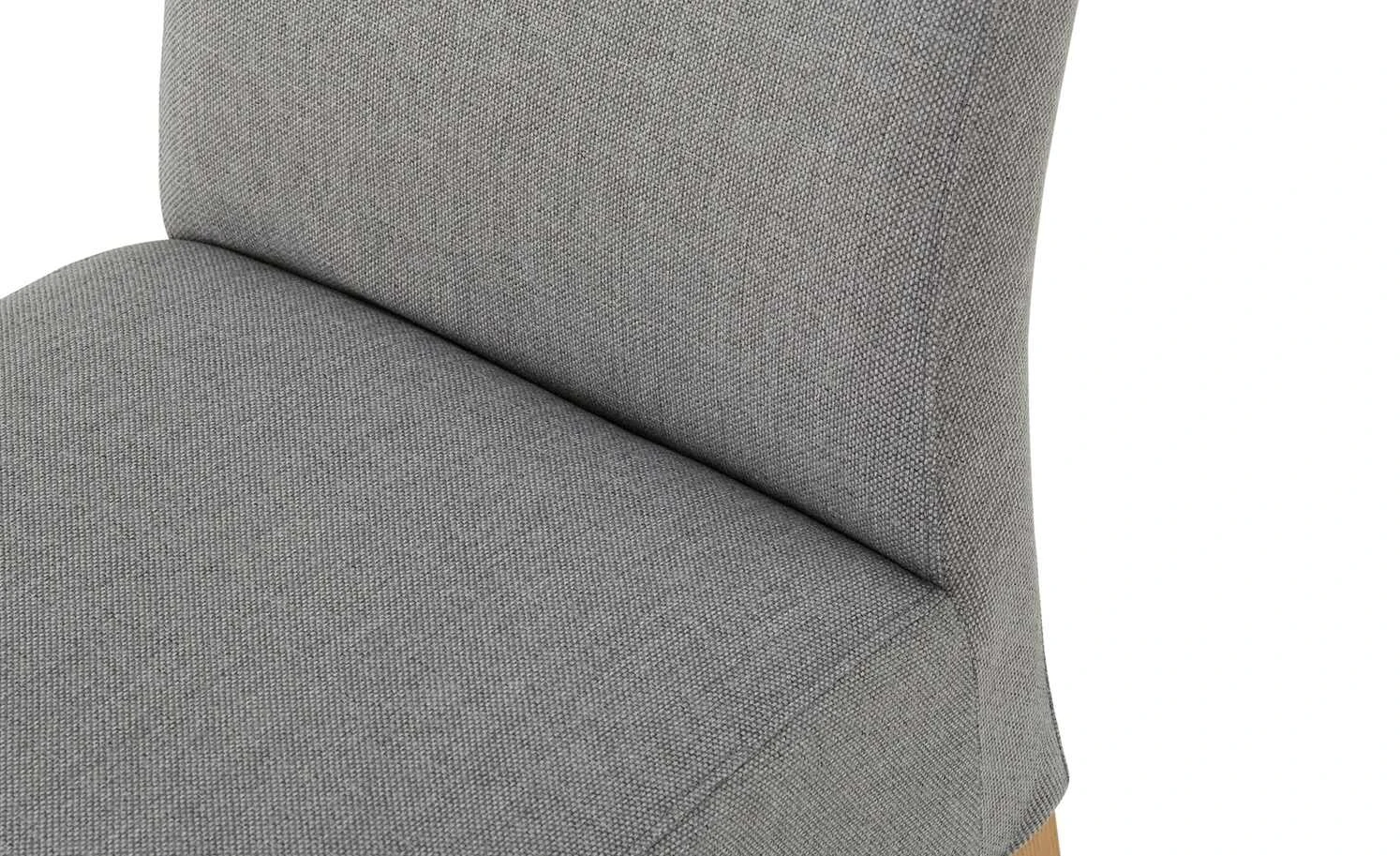 Woodford Polsterstuhl Noelle | Hellgrau gerade Naht im Rücken 9 Woodford Polsterstuhl Noelle | Hellgrau gerade Naht im Rücken – Bild 7