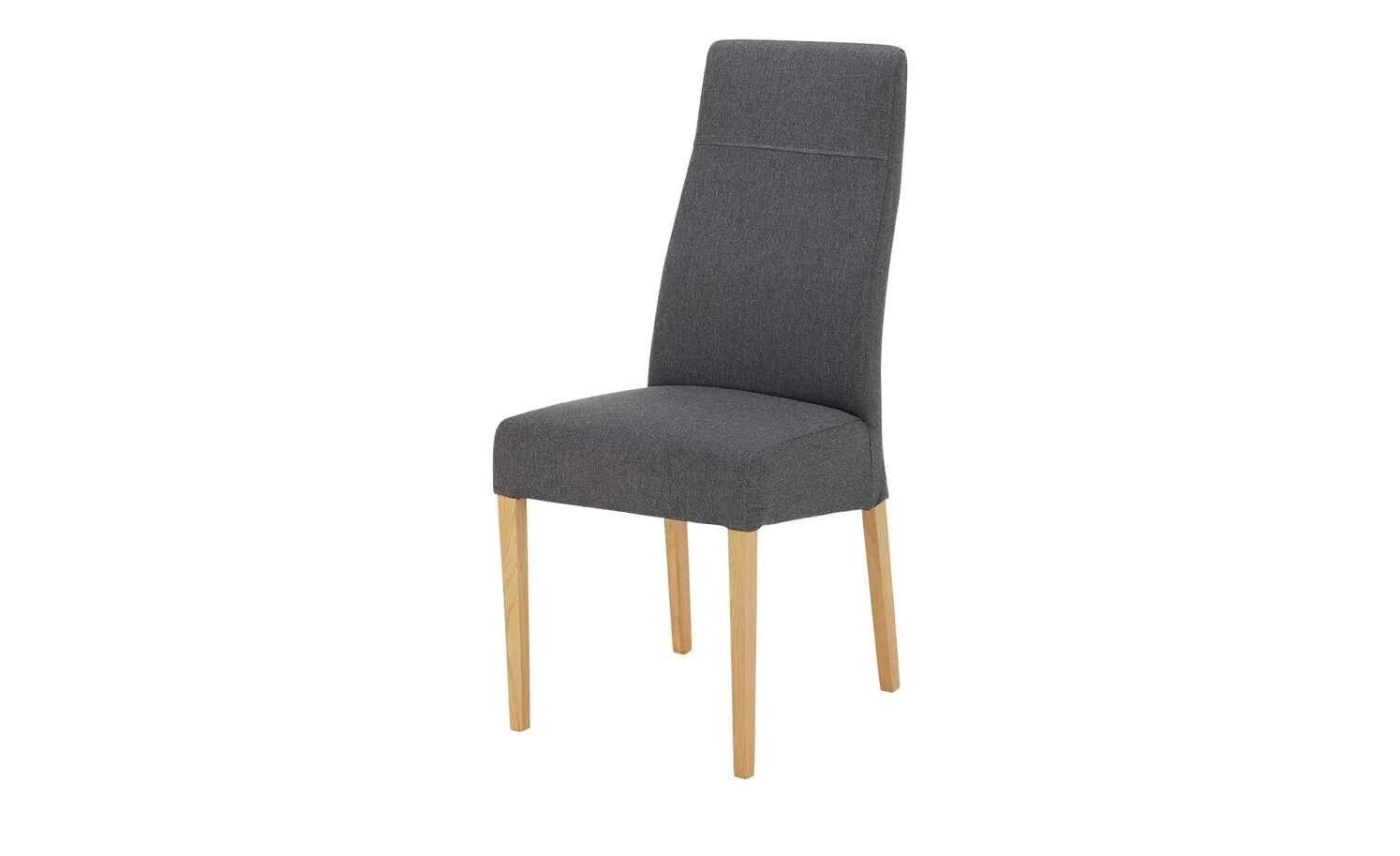 Woodford Polsterstuhl Noelle | Dunkelgrau gerade Naht im Rücken 4 Woodford Polsterstuhl Noelle | Dunkelgrau gerade Naht im Rücken – Bild 2