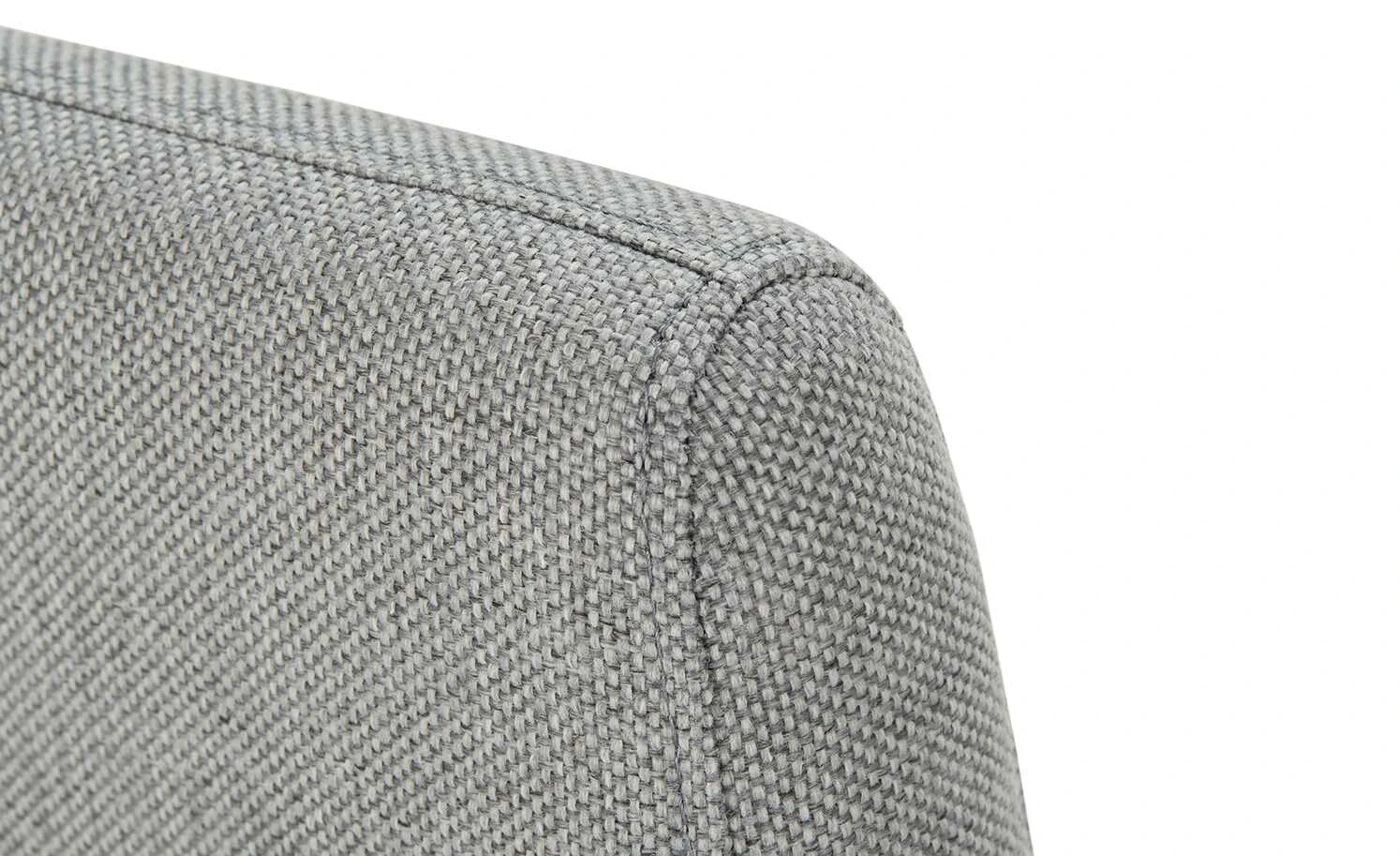 Woodford Polsterstuhl Noelle | Hellgrau geschwungene Naht im Rücken 8 Woodford Polsterstuhl Noelle | Hellgrau geschwungene Naht im Rücken – Bild 6