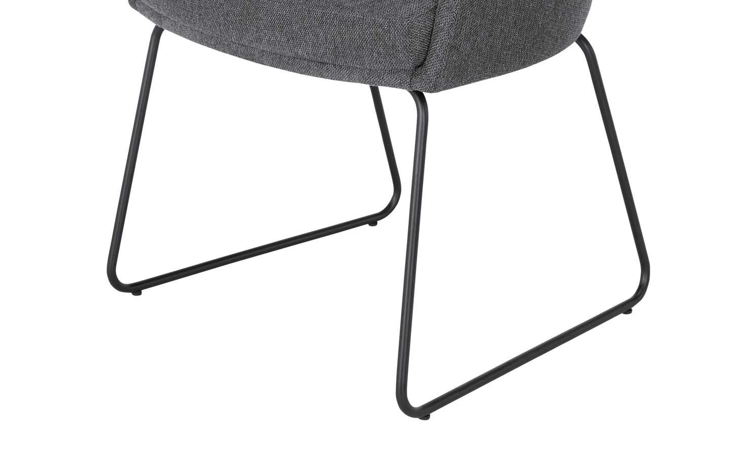 Woodford Polsterstuhl mit Armlehne Milan | Obsidian (Dunkelgrau) Gurtfederung 6 Woodford Polsterstuhl mit Armlehne Milan | Obsidian (Dunkelgrau) Gurtfederung – Bild 4