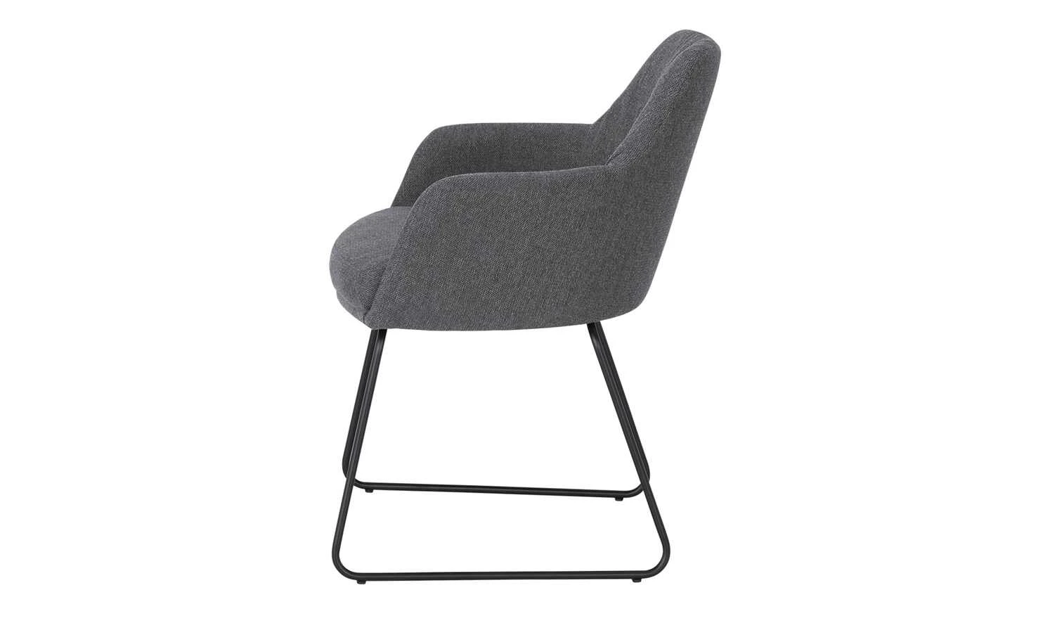 Woodford Polsterstuhl mit Armlehne Milan | Obsidian (Dunkelgrau) Gurtfederung 11 Woodford Polsterstuhl mit Armlehne Milan | Obsidian (Dunkelgrau) Gurtfederung – Bild 9